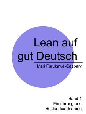 cover image of Lean auf gut Deutsch